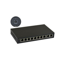 SG108WP 10 portový switch – 8x PoE 30W 1Gbps + 2x uplink 1Gbps, PoE celkem max.…