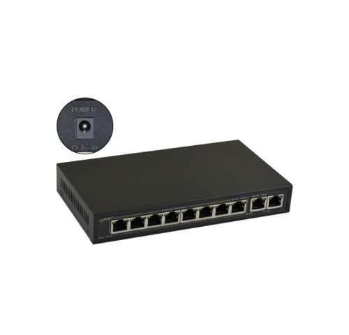SG108WP 10 portový switch – 8x PoE 30W 1Gbps + 2x uplink 1Gbps, PoE celkem max.… SG108WP 10 portový switch – 8x PoE 30W 1Gbps + 2x uplink 1Gbps, PoE celkem max.…