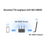 USB klient TP-Link Mercusys MA30H Wireless USB adapter AC1300, 2,4/5 GHz