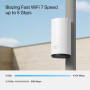 WiFi router TP-Link Deco BE25-Outdoor(1-pack) venkovní AP, 2x 2,5GLAN s PoE, 2,4/5 GHz, BE5000