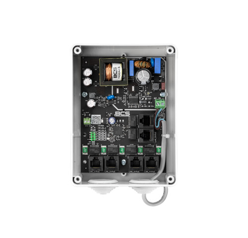 BCS-IP5/E-S-II PoE switch pro napájení CCTV IP kamer pro venkovní instalaci. Možnost…