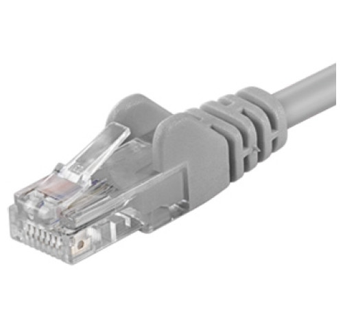 PremiumCord Patch kabel UTP RJ45-RJ45 CAT6 0.1m šedá PremiumCord Patch kabel UTP RJ45-RJ45 CAT6 0.1m šedá