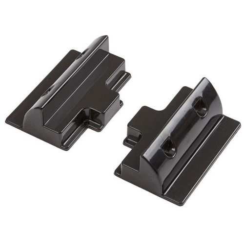 Držáky plastové podélné pro uchycení solárních panelů - černé (2ks sada)