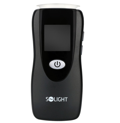 Solight profesionální bezkontaktní alkohol tester, Fuel Cell, 0,0 - 5,0‰ BAC,citlivost 0,08‰