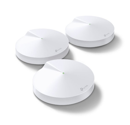 WiFi router TP-Link Deco M5 (3-Pack) 2x GLAN, 1x USB/ 400Mbps 2,4GHz/ 867Mbps 5GHz WiFi router TP-Link Deco M5 (3-Pack) 2x GLAN, 1x USB/ 400Mbps 2,4GHz/ 867Mbps 5GHz