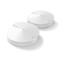 WiFi router TP-Link Deco M9 Plus(2-pack) AC2200 , 2x GLAN, 1x USB/ 400Mbps 2,4GHz/ 1734Mbps 5GHz, BT, ZigBee