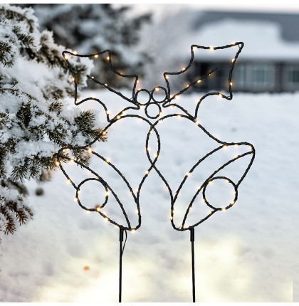 Solight LED venkovní dekorace zvonečky, 100x LED, časovač, 55cm, 3x AA Solight LED venkovní dekorace zvonečky, 100x LED, časovač, 55cm, 3x AA