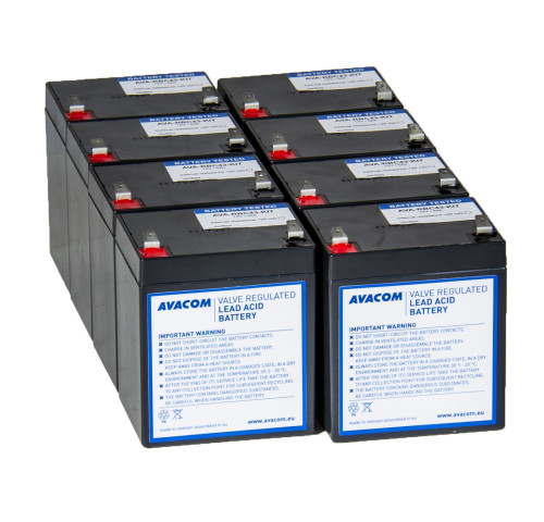 Avacom RBC43 bateriový kit pro renovaci (8ks baterií) - náhrada za APC