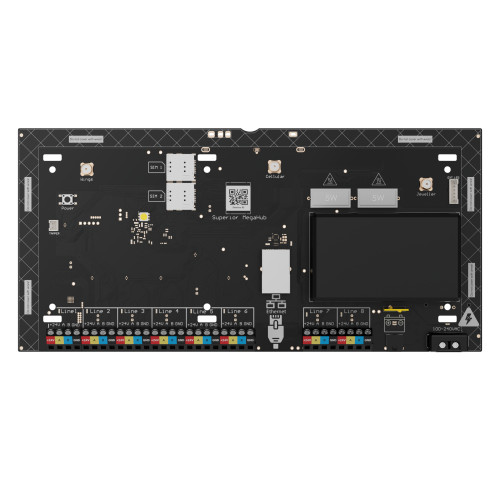 Superior MegaHub, ústředna hybridního zab. systému bez boxu, podpora foto verifikace