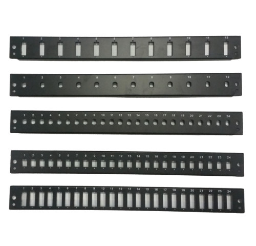 Čelo optické vany (OPVANA1UN-BLACK)  12xST simplex