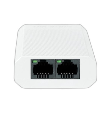 DS-3E0103DP-E/R LAN a PoE extender, 1x RJ-45 vstup, 2x RJ-45 výstup, LAN 10/100Mbps, vstup…