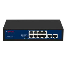 CP-DNW-HPU8H2-96-V2 Osmiportový 10/100 Mbps PoE switch s 2x 10/100 Mbps uplinkem