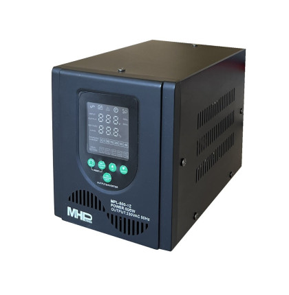 Záložní zdroj MHPower MPL-300-12, UPS, 300W, čistý sinus, 12V, podpora LiFePO4 baterií