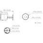 F5D-PV-0280B venkovní WiFi Series, 5Mpix, 30m IR 30m bílé LED, micro SD, detekce osob, vozidel
