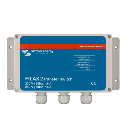 Victron Energy Filax 2 - Přepínač napájení 230V/50Hz - 240V/60Hz