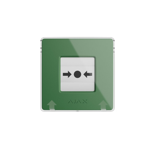 ManualCallPoint (Green) Jeweller, bezdrát. tlačítko pro aktivaci únikového východu, zelené