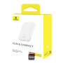 Bezdrátová powerbanka Baseus Magnetic Mini Air 6000mAh, 20W bílá