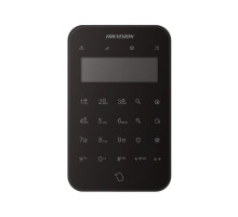 DS-PK1-LT-WE/Europe Black DS-PK1-LT-WE/Europe Black AX PRO bezdrátová dotyková klávesnice s LCD…
