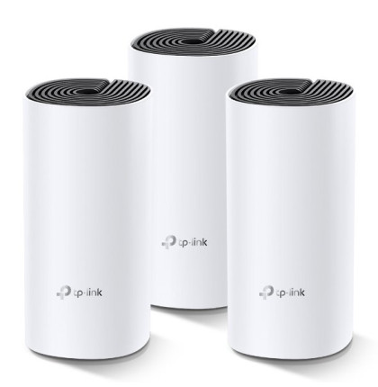 WiFi router TP-Link Deco M4 (3-Pack) 2x GLAN/ 300Mbps 2,4GHz/ 867Mbps 5GHz