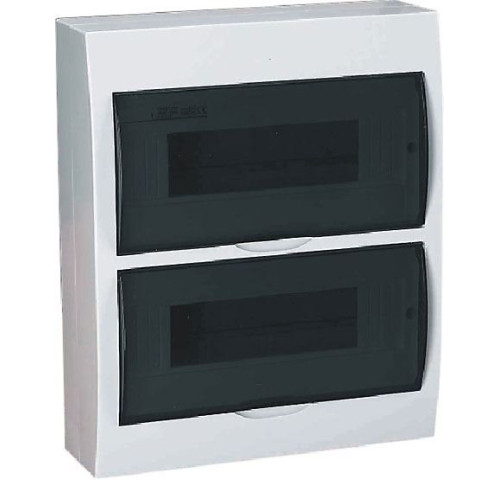 Rozvaděč TSM-24 plastový 2x12P nástěnný Rozvaděč TSM-24 plastový 2x12P nástěnný