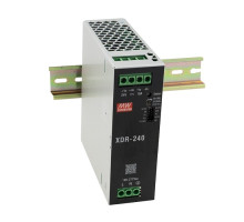 MEAN WELL XDR-240-12 Průmyslový prémiový zdroj na DIN lištu 240W 12V