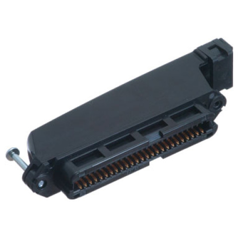 Konektor typ TELCO  50 pin lisovací FEMALE 90°