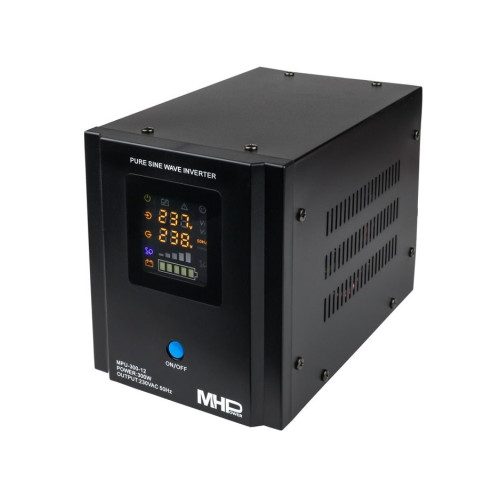 Záložní zdroj MHPower MPU-300-12 - POUŽITÉ, UPS, 300W, čistý sinus, 12V