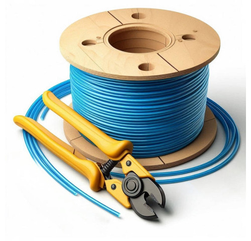 SPUR mikrotrubička HDPE 12/8mm TPL silnostěnná UV stabilní, metráž