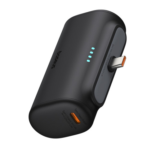 Powerbanka Baseus Compact 5000mAh, 20W, s konektorem USB-C černá