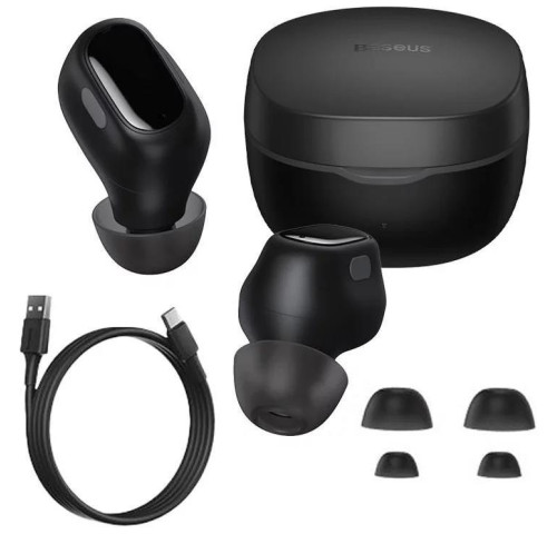 Bluetooth sluchátka Baseus Bowie WM01 černá