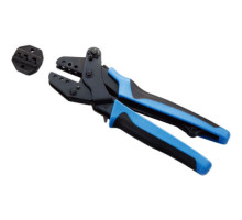 H-Tools HT-5535MC4 + 5S1 profesionální krimpovací klešte lisovací pro solární konektory MC3, MC4 - 2,5 - 6 mm2 H-Tools HT-5535MC4 + 5S1 profesionální krimpovací klešte lisovací pro solární konektory MC3, MC4 - 2,5 - 6 mm2