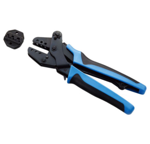 H-Tools HT-5535MC4 + 5S1 profesionální krimpovací klešte lisovací pro solární konektory MC3, MC4 - 2,5 - 6 mm2 H-Tools HT-5535MC4 + 5S1 profesionální krimpovací klešte lisovací pro solární konektory MC3, MC4 - 2,5 - 6 mm2