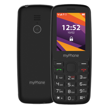 Telefon myPhone 6410 LTE černý