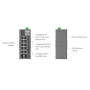Switch TP-Link IES210GPP průmyslový, 2x SFP combo, 8x GLan s Poe+, 240W, DIN, Omáda SDN