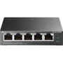 Switch TP-Link TL-SG105MPE Easy Smart, 5x GLAN, 4x PoE+, 120W, poškozený obal Switch TP-Link TL-SG105MPE Easy Smart, 5x GLAN, 4x PoE+, 120W, poškozený obal