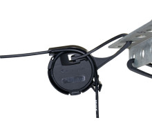 Kotvící svorka závěsná s očkem pro instalaci DROP kulatý kabel 2-6 mm