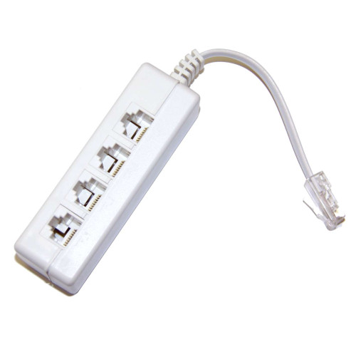 Rozčtyřka - Adaptér RJ45 1x8p8c/4x8p2c