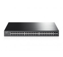 Switch TP-Link T1600G-52PS (TL-SG2452P) Smart, 48x GLan/PoE+, 4x SFP Combo, 19