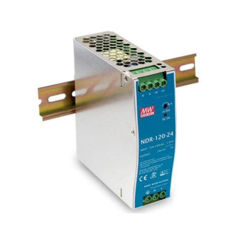 MEAN WELL NDR-120-12 průmyslový napájecí zdroj 12V 10A na DIN lištu