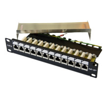 LEXI-Net Patch panel EXCLUSIVE 12 ports CAT 6 FTP 10