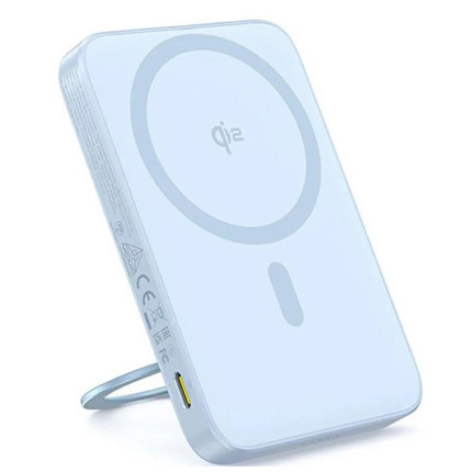 Bezdrátová powerbanka Baseus PicoGo Qi2 5000mAh, 20W modrá