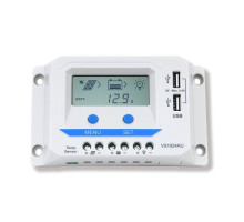 Epever VS1024AU solární PWM regulátor, 12/24V, 10A s LCD displejem série VS Epever VS1024AU solární PWM regulátor, 12/24V, 10A s LCD displejem série VS