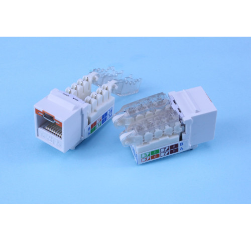 Keystone Cat. 5e UTP LEXI samozářezový, zámkový Keystone Cat. 5e UTP LEXI samozářezový, zámkový