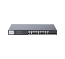 DS-3T1528HP-SI-24P4F 24×1Gb PoE + 4×1Gb SFP | výkon 500 W | bez managementu | průmyslový provoz…