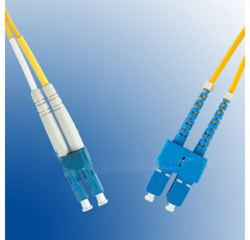 LEXI-Net Patch kabel 09/125, SC-LC, 3m duplex