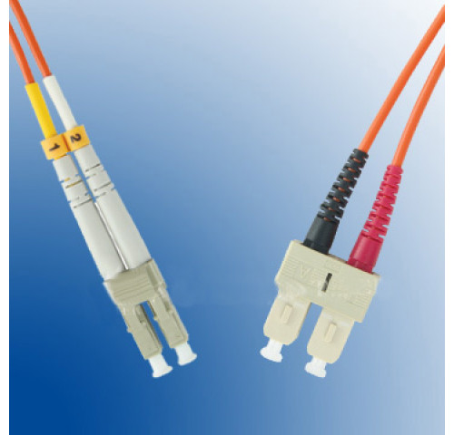 LEXI-Net Patch kabel 62,5/125, SC-LC, 1m duplex LEXI-Net Patch kabel 62,5/125, SC-LC, 1m duplex