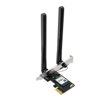 Síťová karta TP-Link Mercusys MA70XE AXE 1800, WiFi 6, Bluetooth 5.3, 2,4/5GHz, PCI-e Síťová karta TP-Link Mercusys MA70XE AXE 1800, WiFi 6, Bluetooth 5.3, 2,4/5GHz, PCI-e