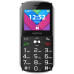 Telefon myPhone Halo C Senior černý s nabíjecím stojánkem