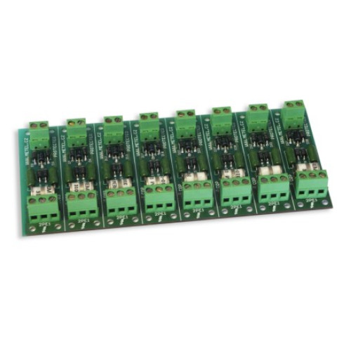 401-004 BREAK-COP-4V-DPS, přepěťová ochrana 4x video/RS485, dvoustupňové provedení…