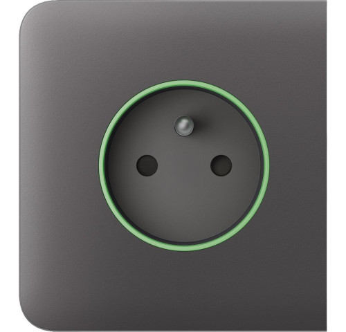 SideCover (type E), přední panel pro Outlet, grey SideCover (type E), přední panel pro Outlet, grey